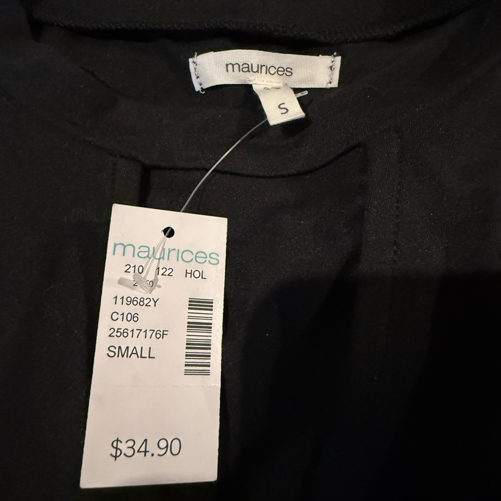 Maurices Black Cozy Cut Out Neck Mini Dress - Picture 4 of 4